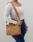 Sheila Medium Satchel - Harvest Wheat