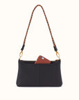 Darcy Crossbody - Black & Brown