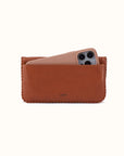 Lumen Continental Wallet - Kindling Brown