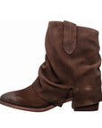 Tarah Fold-Over Boot - Chocolate Brown