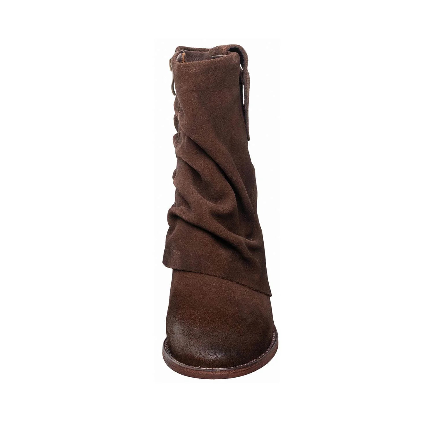 Tarah Fold-Over Boot - Chocolate Brown