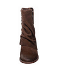 Tarah Fold-Over Boot - Chocolate Brown