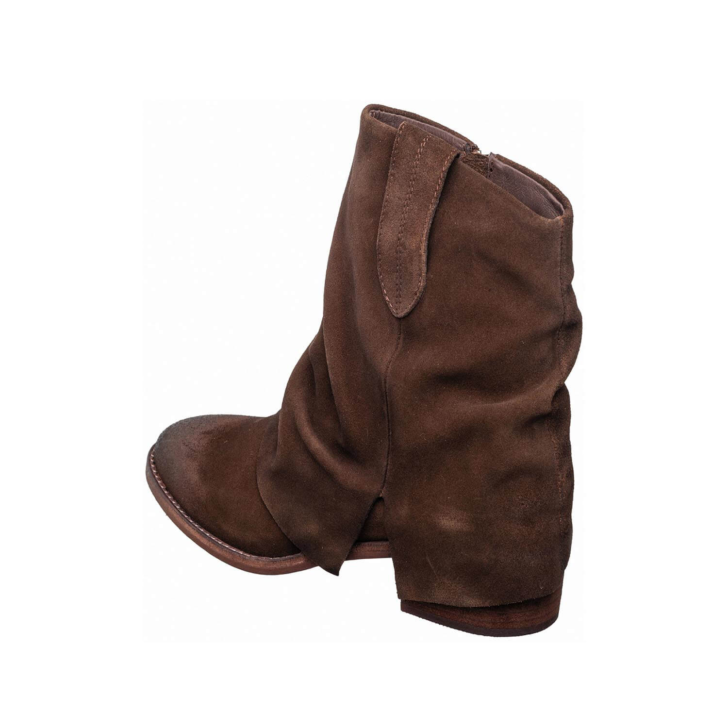 Tarah Fold-Over Boot - Chocolate Brown