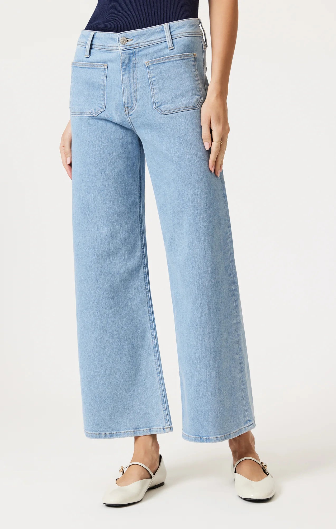 Paloma Wide Leg - Light Flex Blue