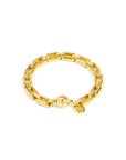 Time Link Magnetic Bracelet - Gold