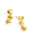 Multi Heart Drop Earring
