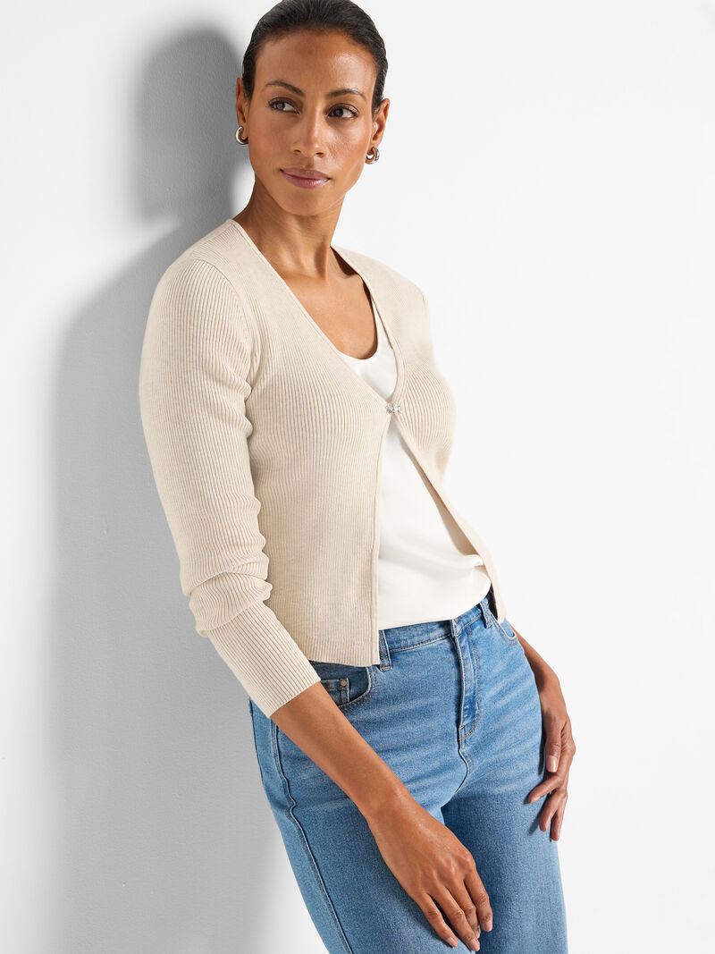 Cool Nights Cardi - Canvas