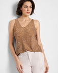 Swirling Sands Woven Tank