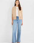 Knit Bomber Jacket - Jute