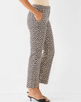 Lacy Diamonds Demi Boot Pant - Black Multi