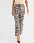 Lacy Diamonds Demi Boot Pant - Black Multi