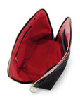Kusshi Signature Makeup Bag - Black & Red