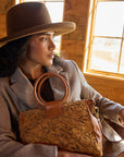 Sheila Medium Satchel - Harvest Wheat