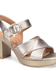 Lizzie Metallic Heel - Espresso