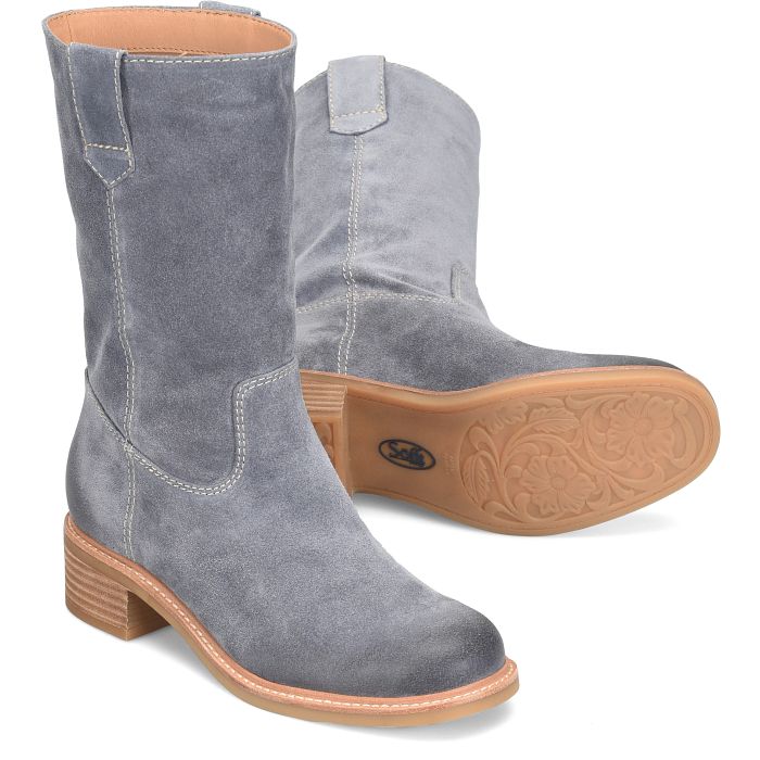 Tabitha Boot - Washed Indigo