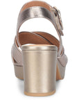 Lizzie Metallic Heel - Espresso