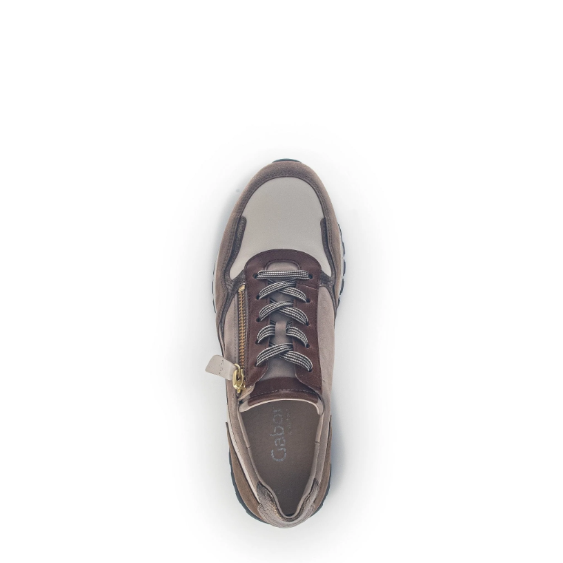 Track Sneaker - Multi Latte