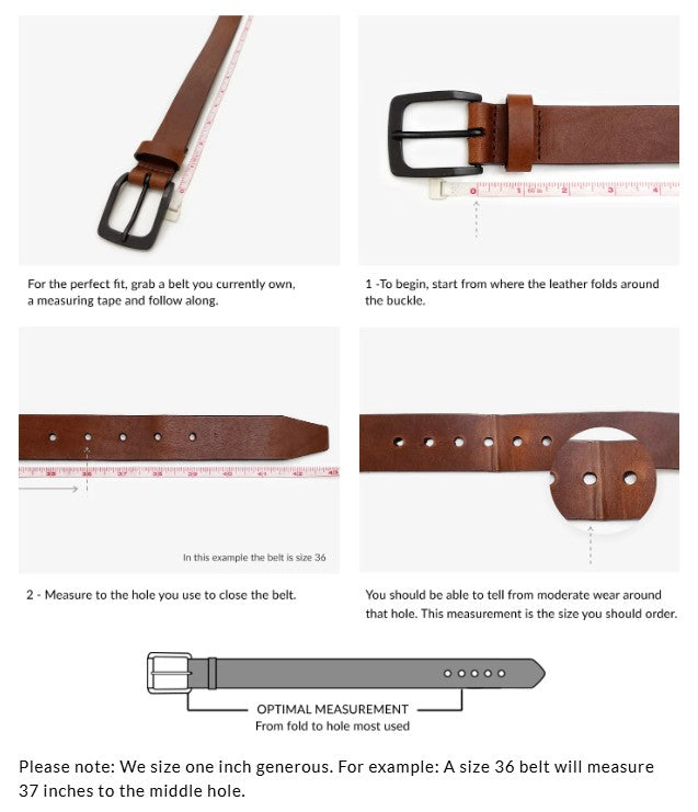 Kalie Bridle Belt - Brandy