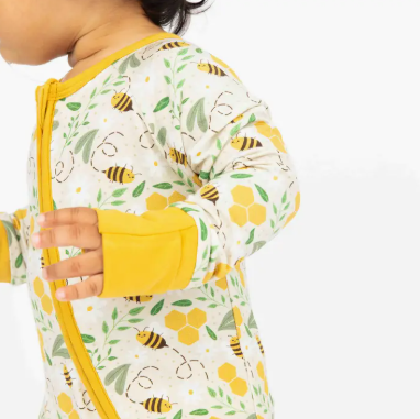 Convertible Pajamas - Happy Honey Bee