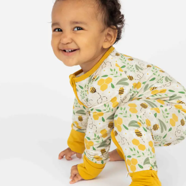 Convertible Pajamas - Happy Honey Bee