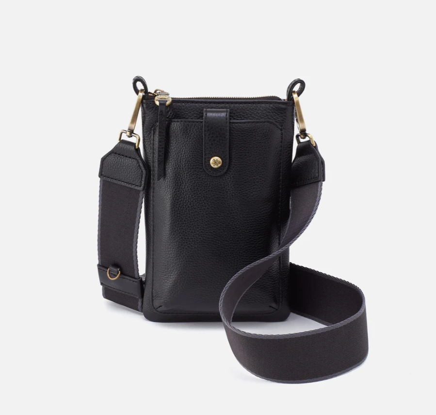 Cass Phone Crossbody - Black