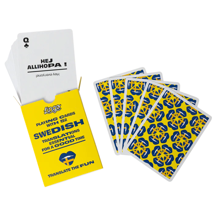 LINGO Playing Cards - Swedish