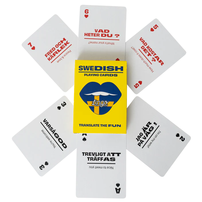 LINGO Playing Cards - Swedish
