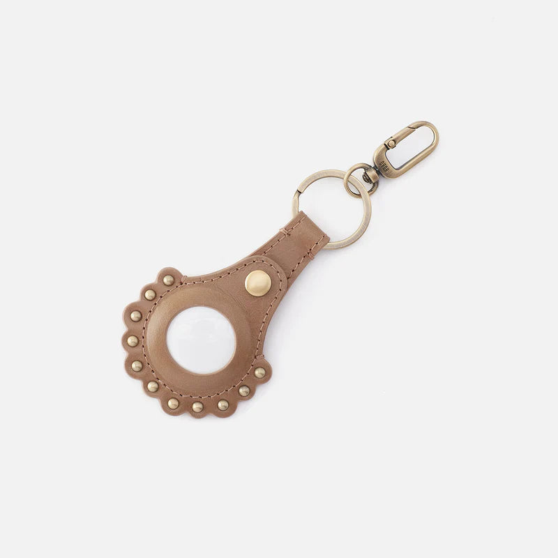Scalloped Key Fob - Cashmere