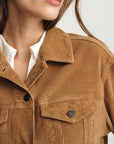 Megi Camel Corduroy Jacket
