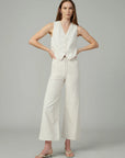 Relaxed Tailored Vest - Natural Stripe