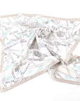 Ivory Paris Map Scarf