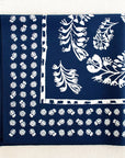Flora Bandana - Navy