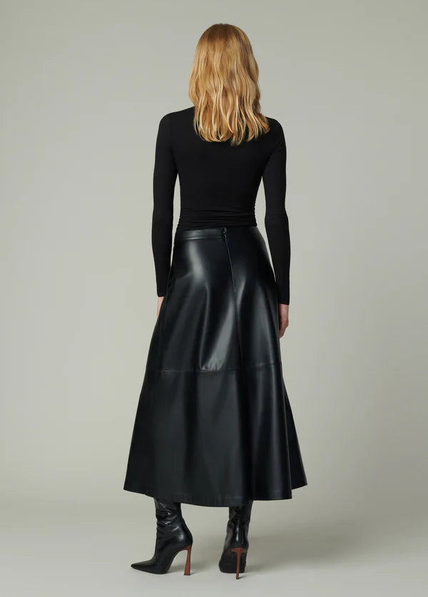 Tavi Vegan Leather Skirt