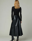Tavi Vegan Leather Skirt