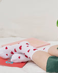 Lovely Heart Crew Socks