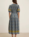 Natalia Maxi Dress - Blue Floral