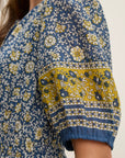 Natalia Maxi Dress - Blue Floral