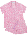 Clare Short Sleeve Shorty Pajamas