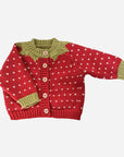 Strawberry Cotton Cardigan
