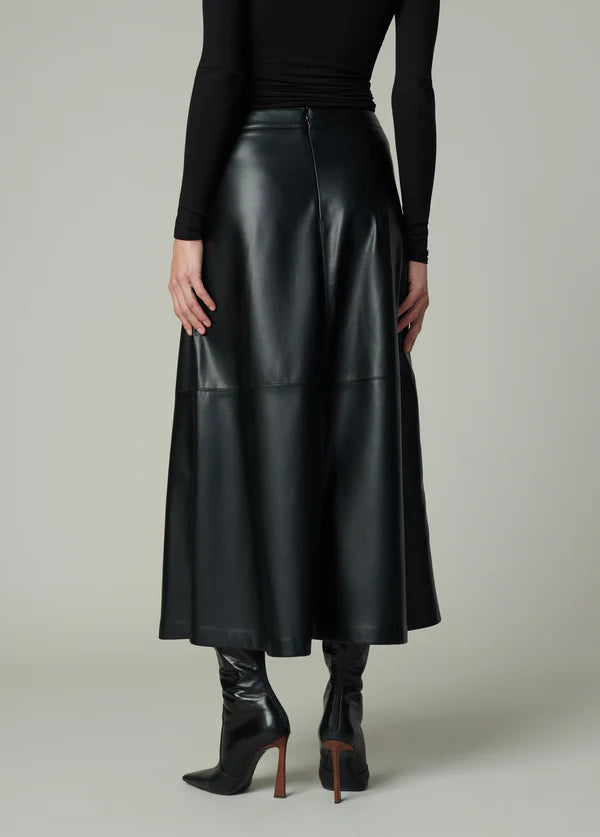Tavi Vegan Leather Skirt