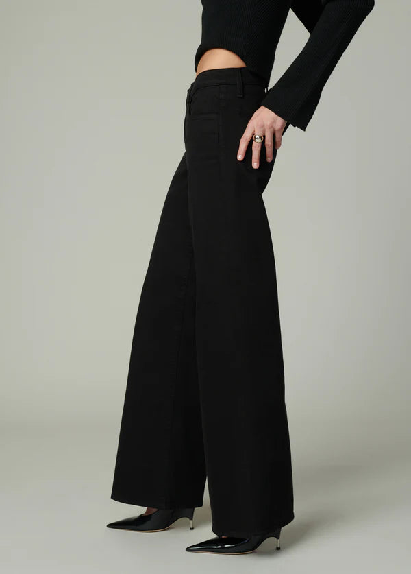 Lou Lou Low-Rise Jean - Black