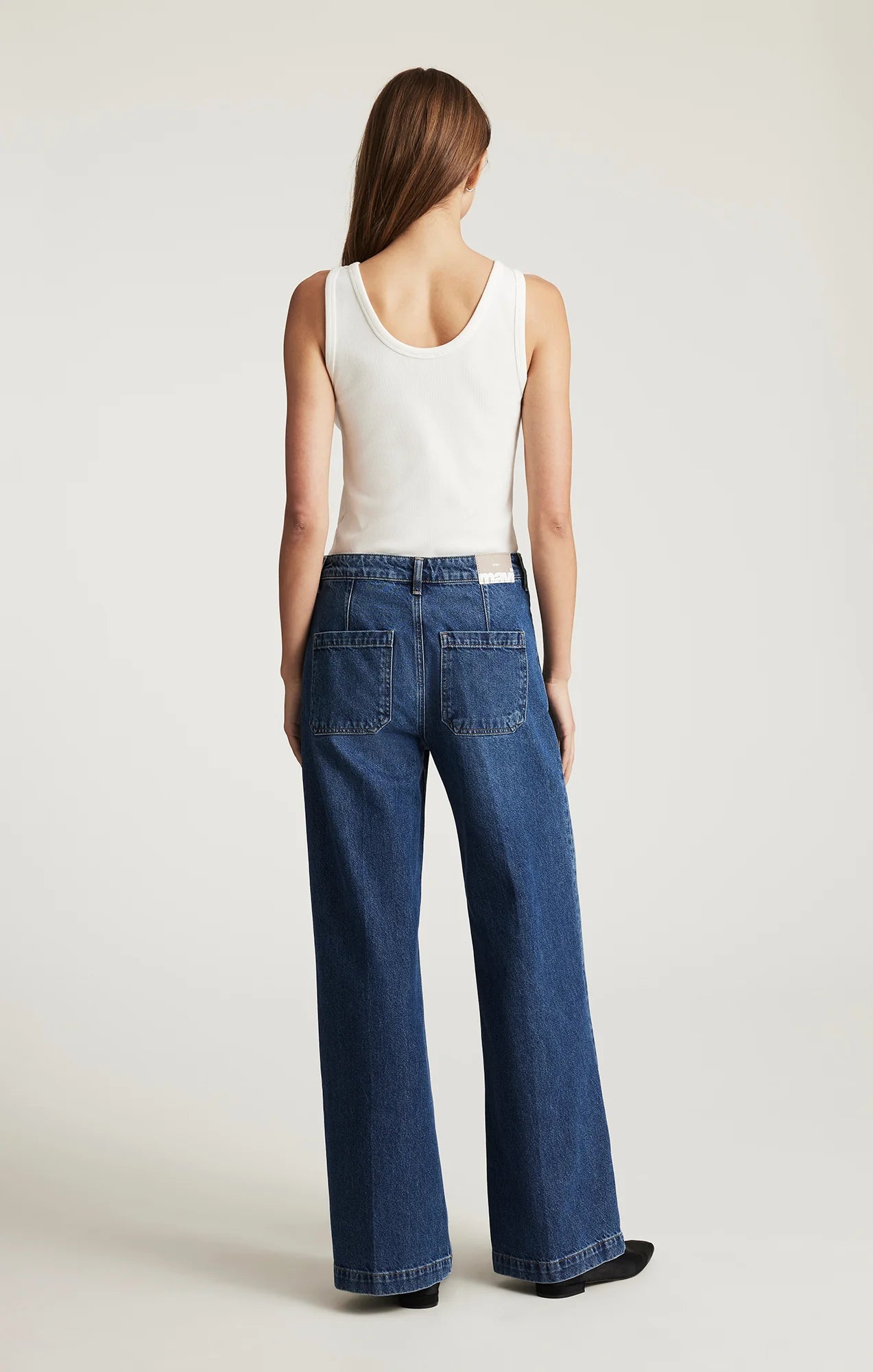 Christine Wide Leg - Dark Brushed