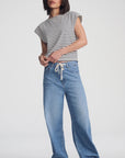Nella Wide Leg Jean - Light Blue Well Blue
