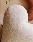 Heart Pillow - Ivory