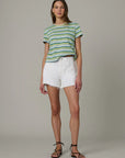 Easy Tee - Citrus Stripe
