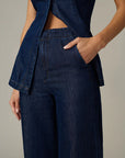 Clean Denim Trouser
