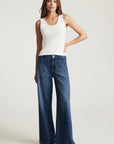 Christine Wide Leg - Dark Brushed