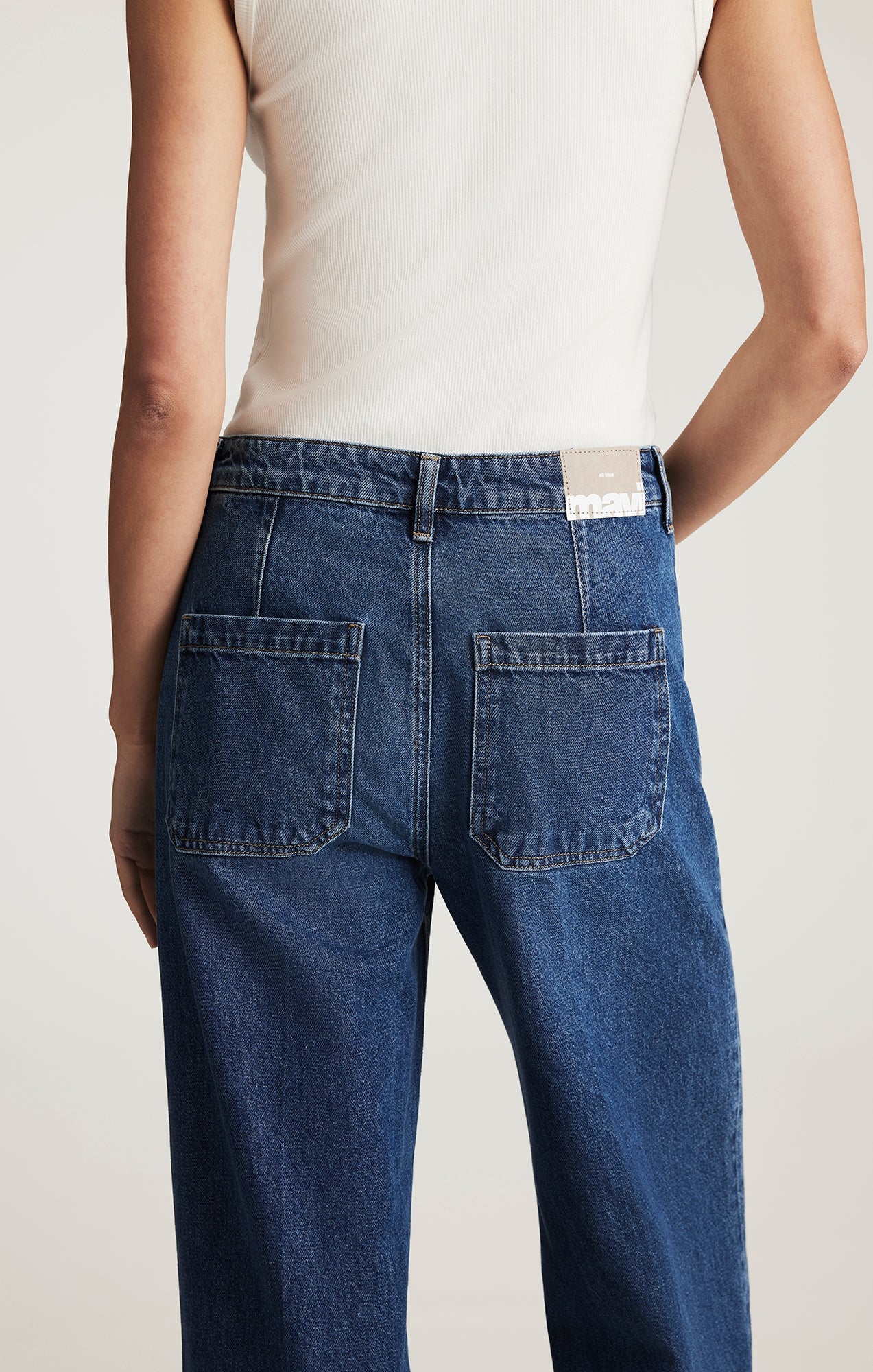 Christine Wide Leg - Dark Brushed