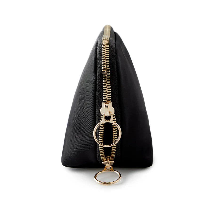 Kusshi Everyday Makeup Bag - Black & Red