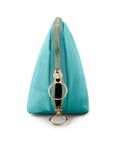 Kusshi Everyday Makeup Bag - Seafoam Green & Orange